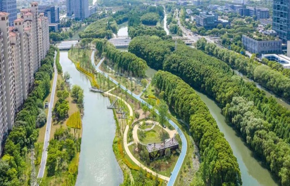 昆山城市景观。昆山市住建局供图