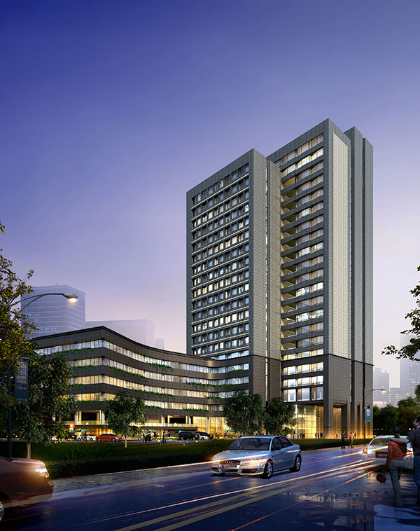 重庆建科大厦效果图。市建科院供图